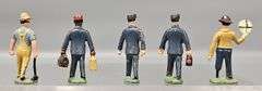 Incomplete Gilbert No. 578 Station Figure Set in Original box