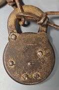 Group of Four Railroad Locks - Agle, Fraim, Excelsior, Miller