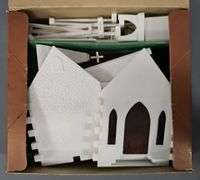 Twelve Bachmann Plasticville USA Building Kits in original boxes