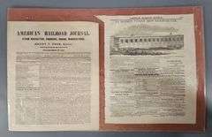 Norfolk & Western Railroad Bonds and two 1800's American Railroad Journals