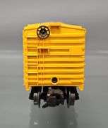 Lionel postwar O buttercup yellow 6464-500 Timken box car in original box