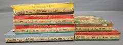Six Bachmann Plasticville USA Building Kits in original boxes