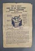 Lionel Postwar Type KW Trainmaster Transformer in original box