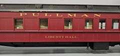 J & M Models LTD Brass G Gauge Pullman 'Liberty Hall' Passenger Train Car