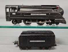 Lionel prewar O gauge Pennsylvania 238 Locomotive and Tender