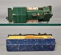 Group of Mixed Lionel prewar and postwar O gauge trains