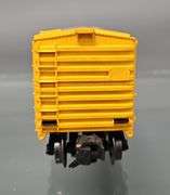 Lionel postwar O buttercup yellow 6464-500 Timken box car in original box