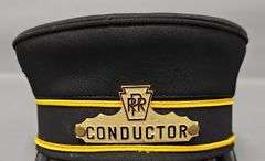 Pennsylvania Railroad Conductor Hat