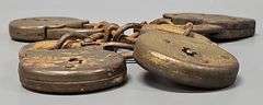 Group of Four Railroad Locks - Agle, Fraim, Excelsior, Miller