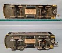 Two Lionel prewar standard gauge Lionel Lines 341 Observation cars