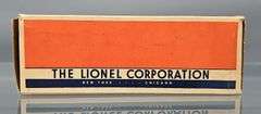 Lionel postwar O 58 Great Northern snow plow with incorrect original box