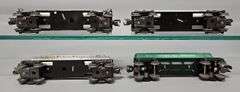 Four Lionel postwar O 6465 Tank Cars with three original boxes