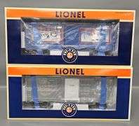 Two Lionel Lionel Large Scale Holiday Cars - 2003 and 2004