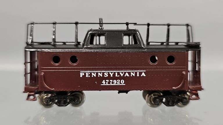 Precision Scale N Scale Pennsylvania N5A Cabin Car with Antenna in original box