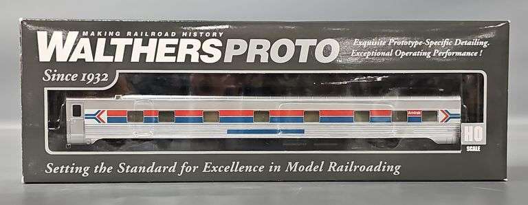 Walthers Proto HO Scale Amtrak Phase I 85' P-S 10-6 Sleeper 4167