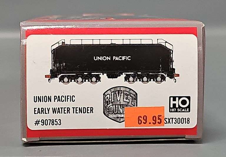 Scaletrains HO Scale Union Pacific Early Water Tender #907853 by Rivet Counter