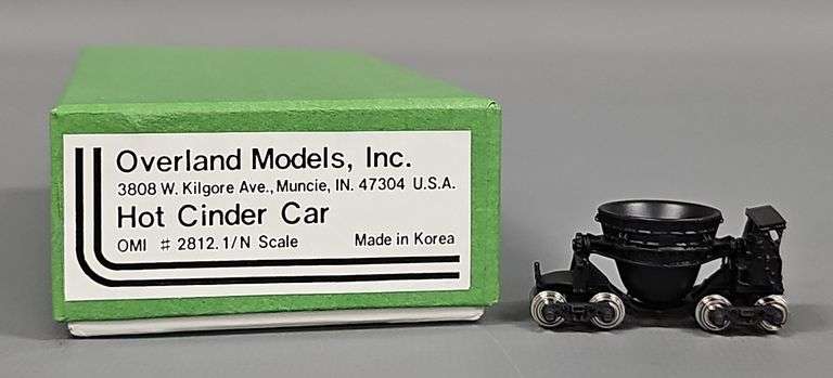 Overland Models N scale Hot Cinder Car in original box