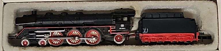 Two Marklin Mini-Club Z Scale Steam Locomotives in Original Boxes