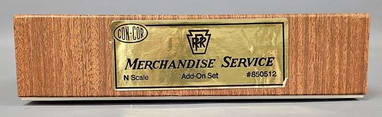 Con-Cor N Scale Pennsylvania Merchandise Service Add-On Set #850512