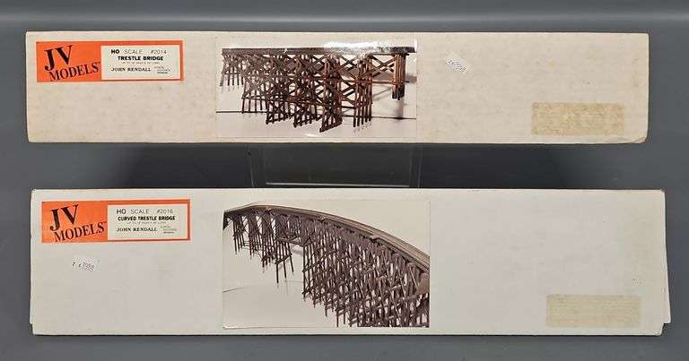 HO Scale Model Railroad Track & Bridge Kits