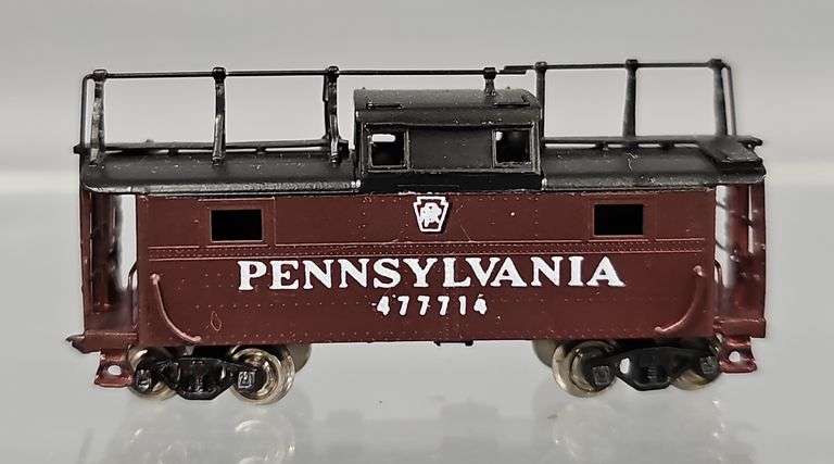 Precision Scale N Scale Pennsylvania N5A Cabin Car with Antenna in original box