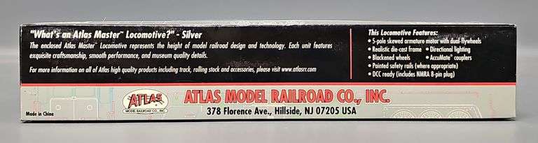 Atlas Master Locomotive Series HO Scale Undecorated MP-15DC #9900