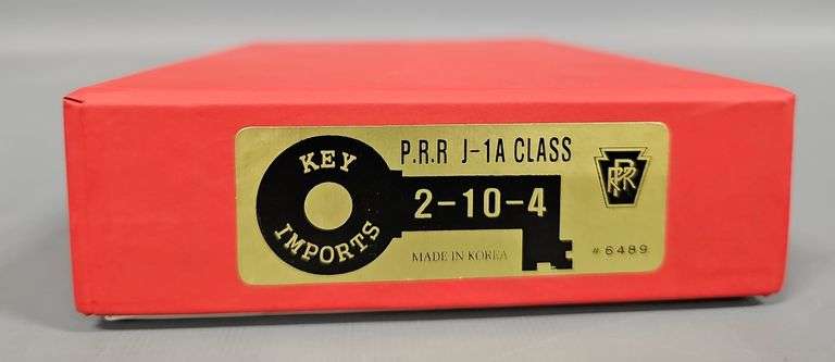 Mint Key Imports N scale brass PRR J-1A Class 2-10-4