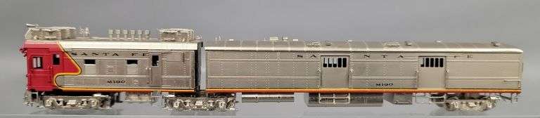 Rare Hallmark N scale brass Santa Fe M190 Motor Car