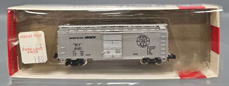 Eleven Con-Cor N Scale Box Cars and Reefers in original boxes