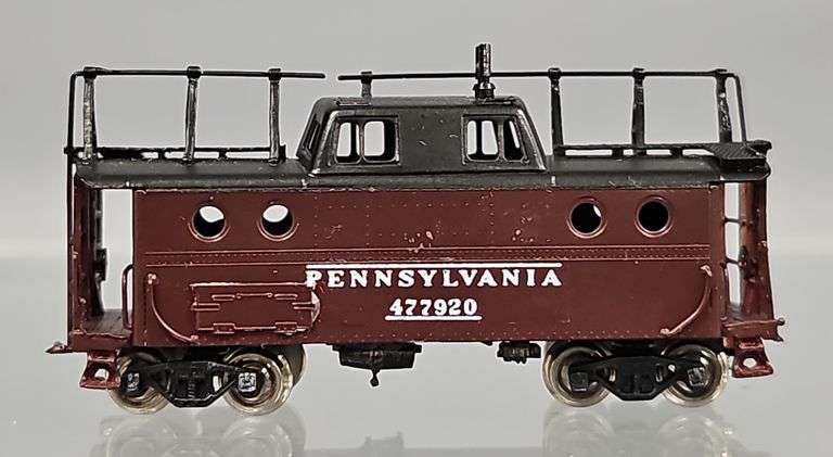 Precision Scale N Scale Pennsylvania N5A Cabin Car with Antenna in original box