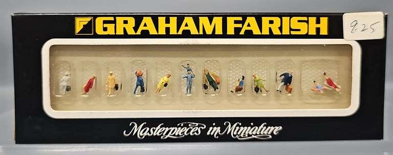 Eight Graham Farish N Gauge Figures Sets in original boxes