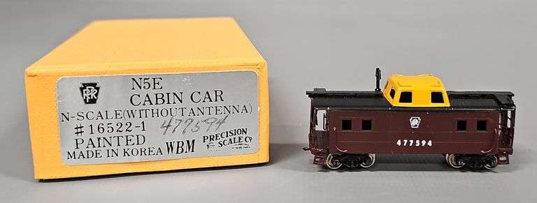 Precision Scale N Scale Pennsylvania N5A Cabin Car without Antenna