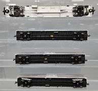 Group of  Walthers HO Scale Amtrak Baggage, Box Car & Material Handling Cars