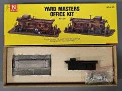 Alloy Forms N Scale Chainlink Fence, Yard Masters Office, Corrugated Iron Fence Kits