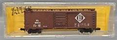 Ten Atlas HO Scale 40' Box Cars in Clear Cases