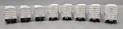 Eight Amtrak Phase IV HO Scale Express Material Handling Cars