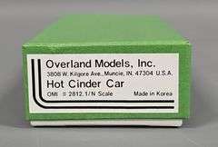Overland Models N scale Hot Cinder Car in original box