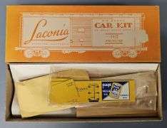 Eight Vintage Varney, Manor, Megow and Laconia HO Gauge Train Car Kits