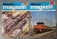 Four Marklin HO Scale Train Transformers Plus Marklin Magazines