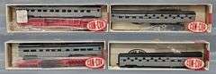 Eleven Con-Cor N Scale New York Central Passenger Car Kits in original boxes