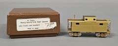 Pecos River N Scale Brass Pennsylvania N 6b Steel Caboose in original box