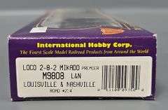 International Hobby Corp L&N 2-8-2 Mikado steam locomotive in original box