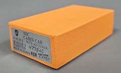 Precision Scale N Scale Pennsylvania N5A Cabin Car without Antenna