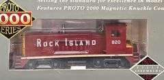 Life-Like Proto 2000 Series HO Scale Rock Island SW8/900 Diesel Locomotive #820