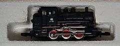 Two Marklin Mini-Club Z Scale Steam Locomotives in Original Boxes