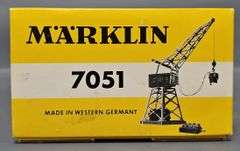 Marklin HO Scale 7051 (Gantry Crane) Drehkran with Lifting Magnet in Original Box