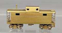 Pecos River N Scale Brass Pennsylvania N 6b Steel Caboose in original box