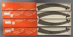 Four Shinohara N Scale #4 Train Switches in Original boxes