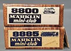 Two Marklin Mini-Club Z Scale Steam Locomotives in Original Boxes