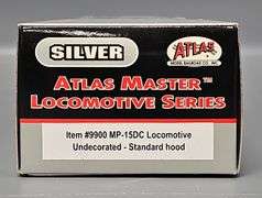 Atlas Master Locomotive Series HO Scale Undecorated MP-15DC #9900